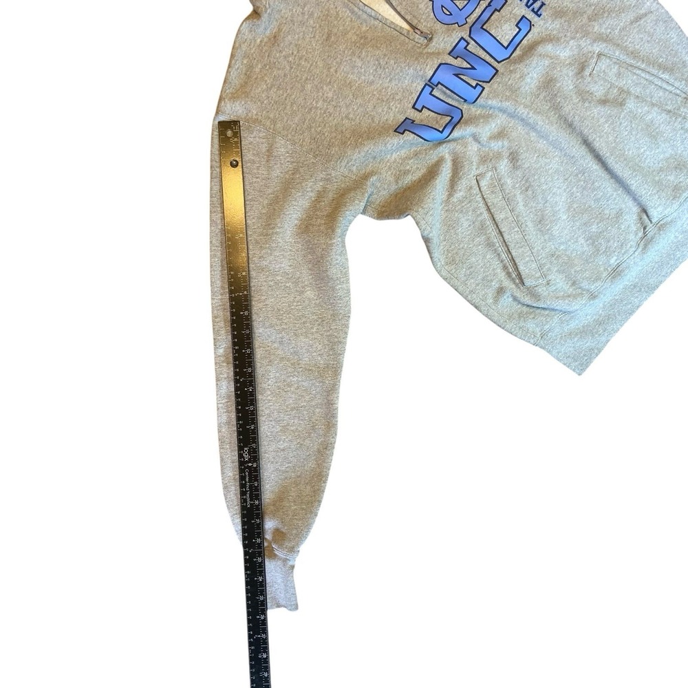 UNC‎ Champion University North Carolina Tar Heels 1/4 Zip Pullover Size Medium - Picture 5 of 8